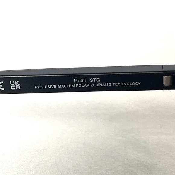 Maui Jim Hulili Polarized Sunglasses Matte Black MJ0672S-001 - Picture 8 of 10